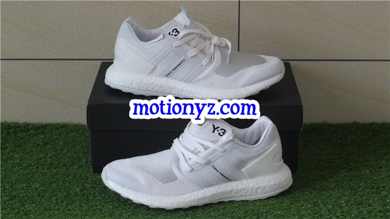 Adidas Y-3 Pure Boost ZG Knit Triple White BY8955